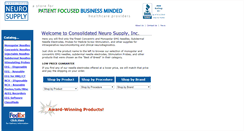 Desktop Screenshot of neurosupply.com